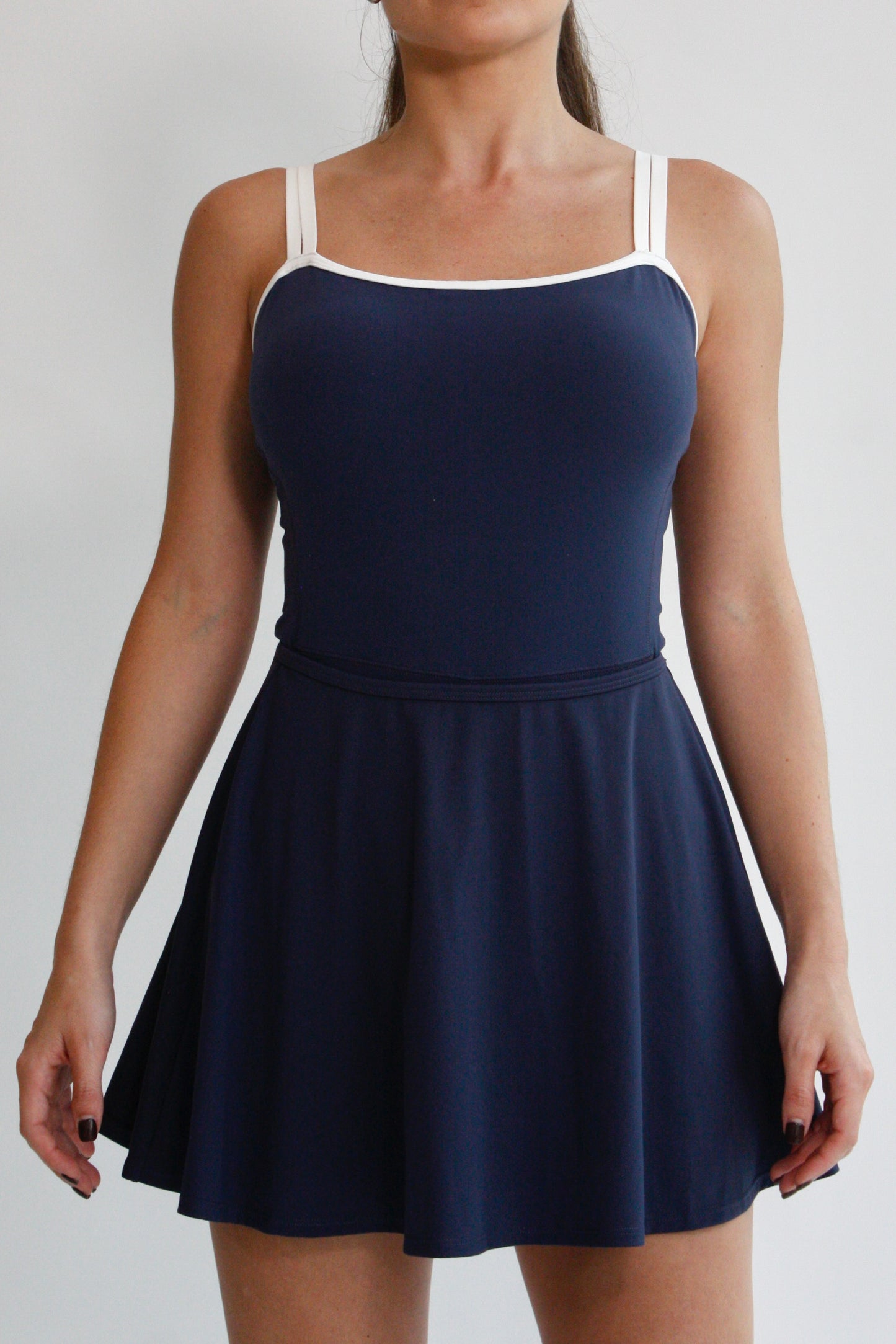 Set jumpsuit y falda - Azul marino (2 piezas) - EL-