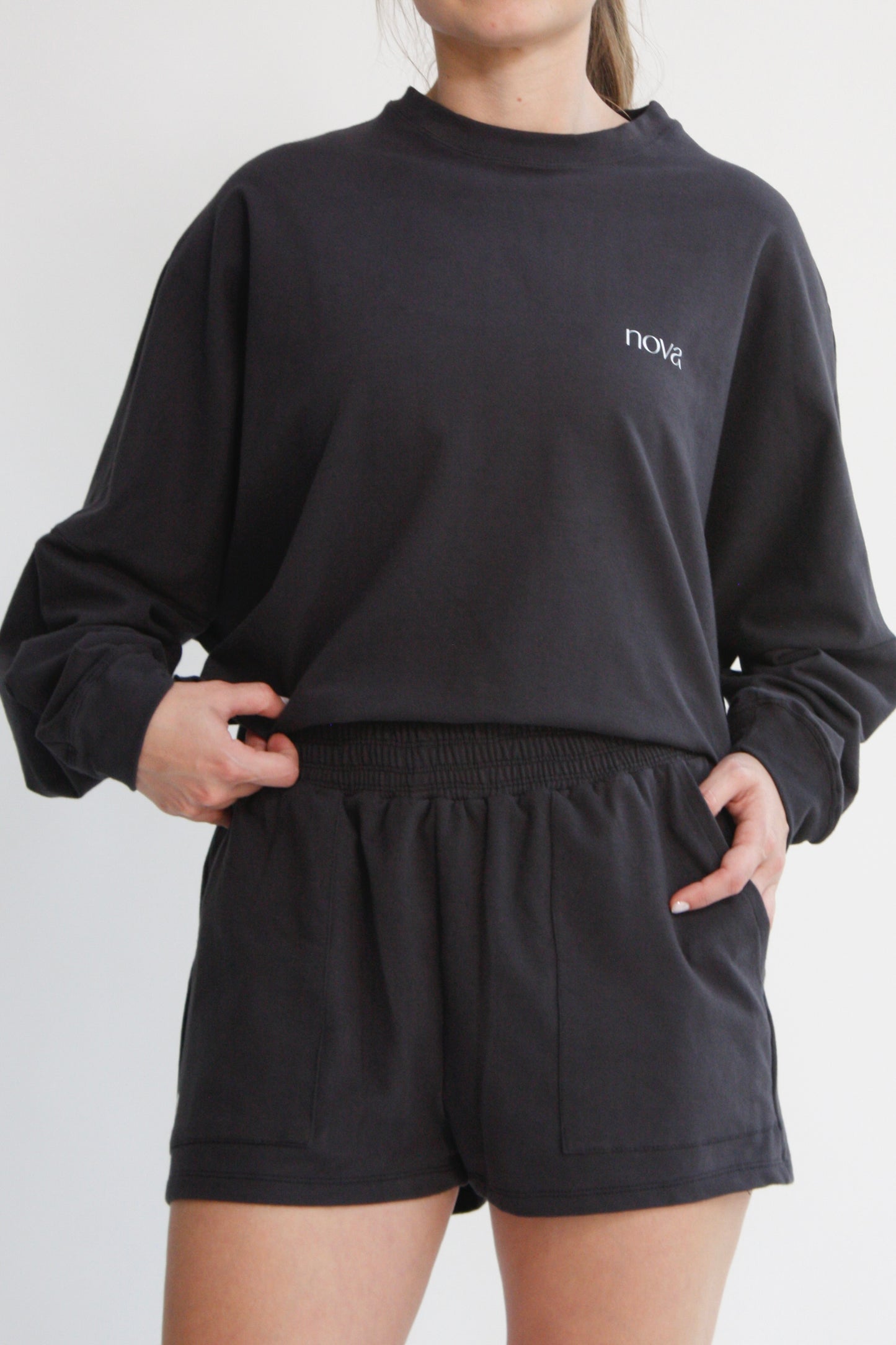 Comfy Set (Short) - Gris