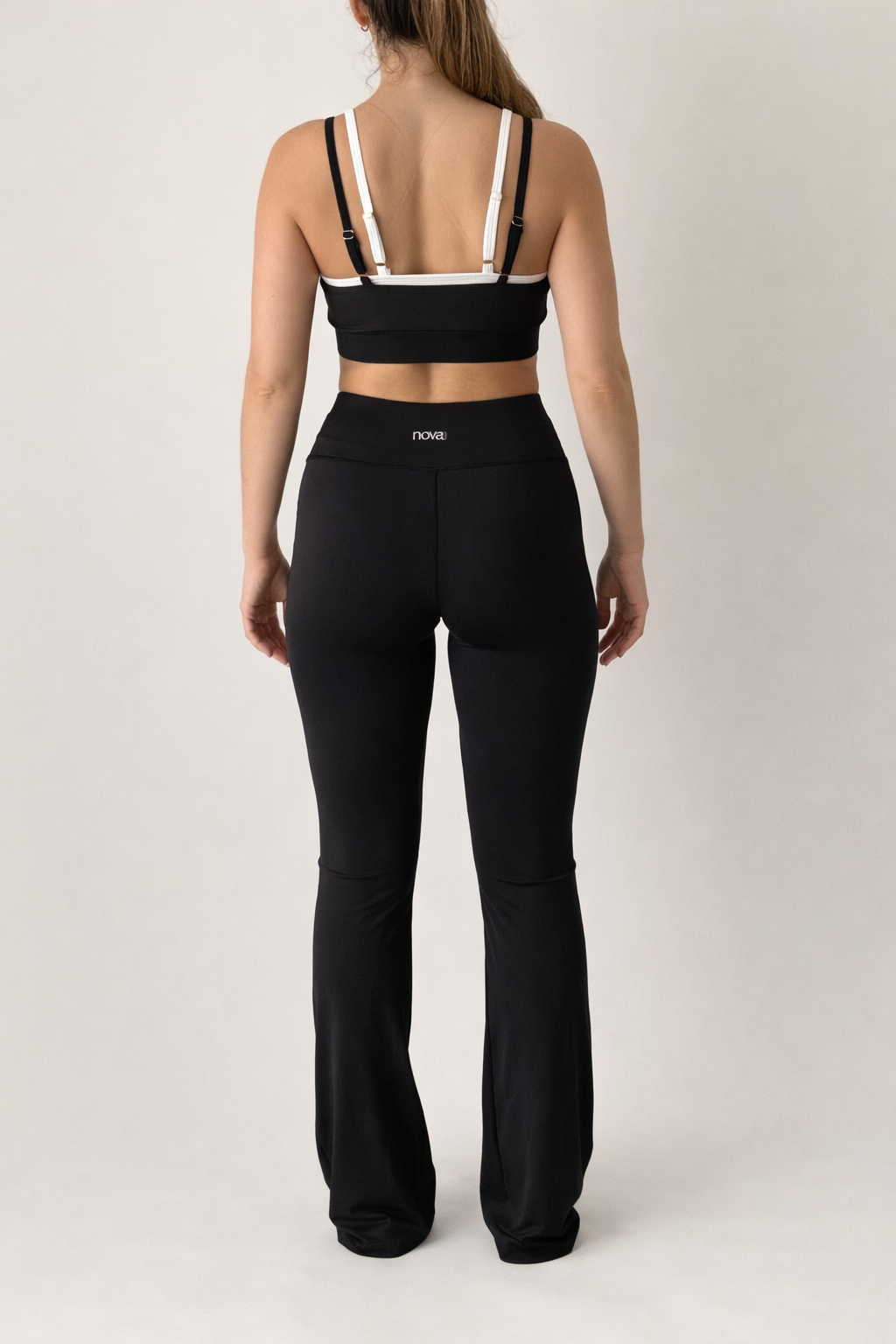 Yoga Layer Set - Negro con blanco