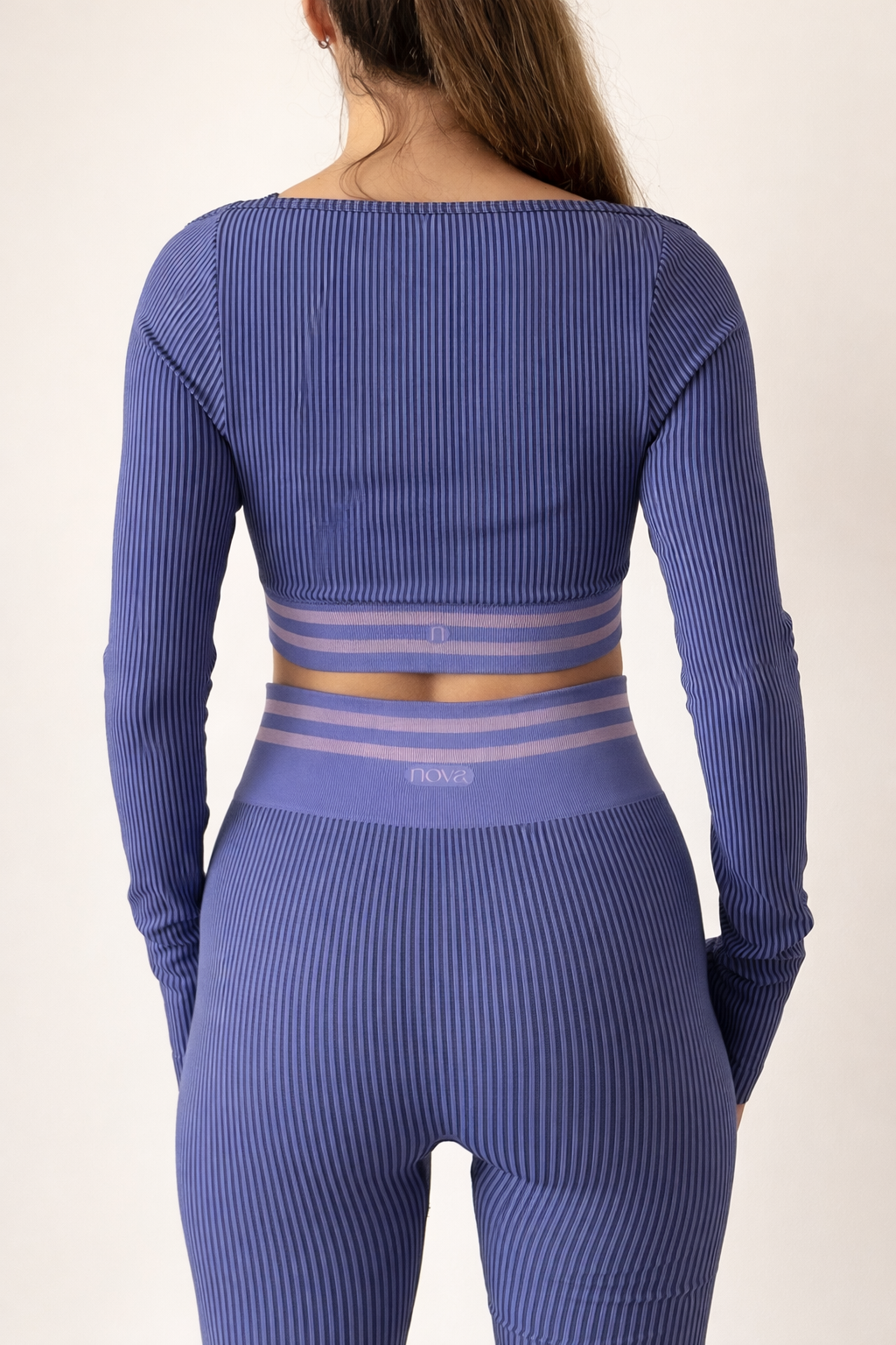 Double Layer Set (Manga Larga) - Lila