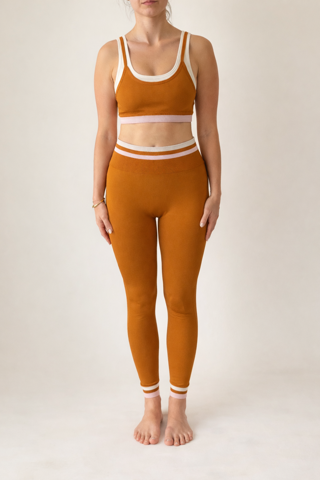 Double Layer Set (Tiritas) - Anaranjado