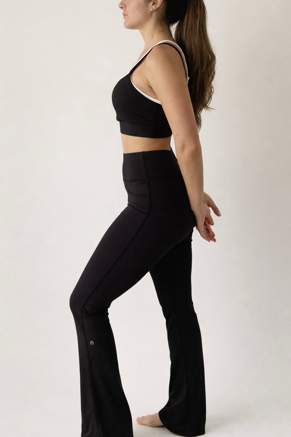 Yoga Layer Set - Negro con blanco