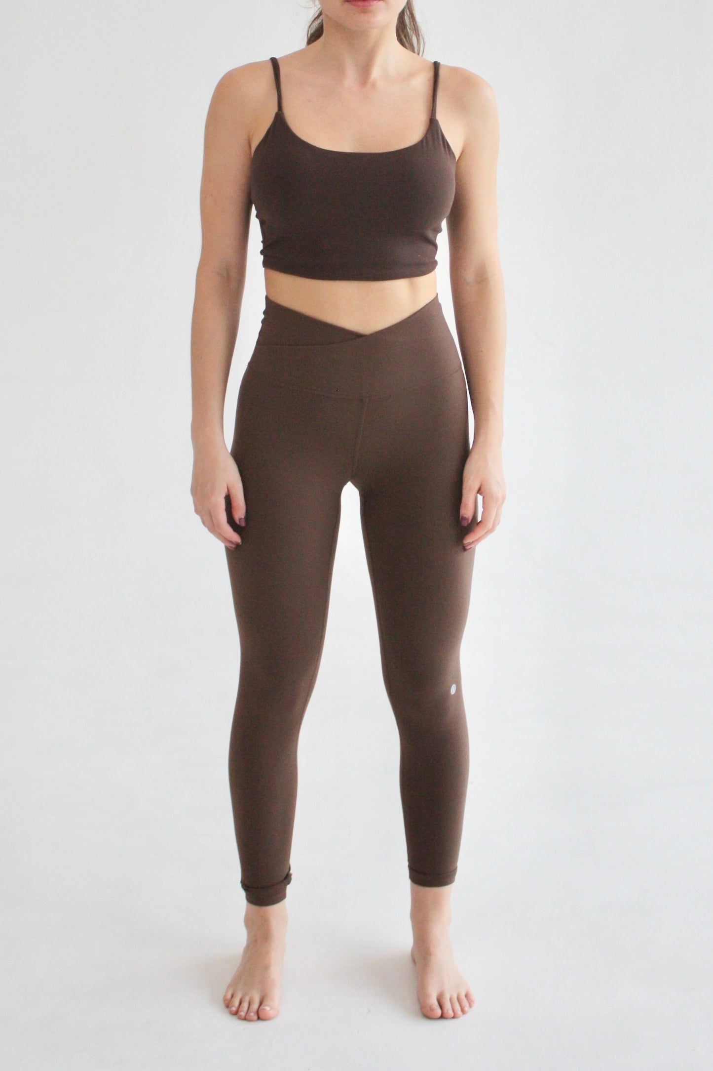 Set legging - Marrón