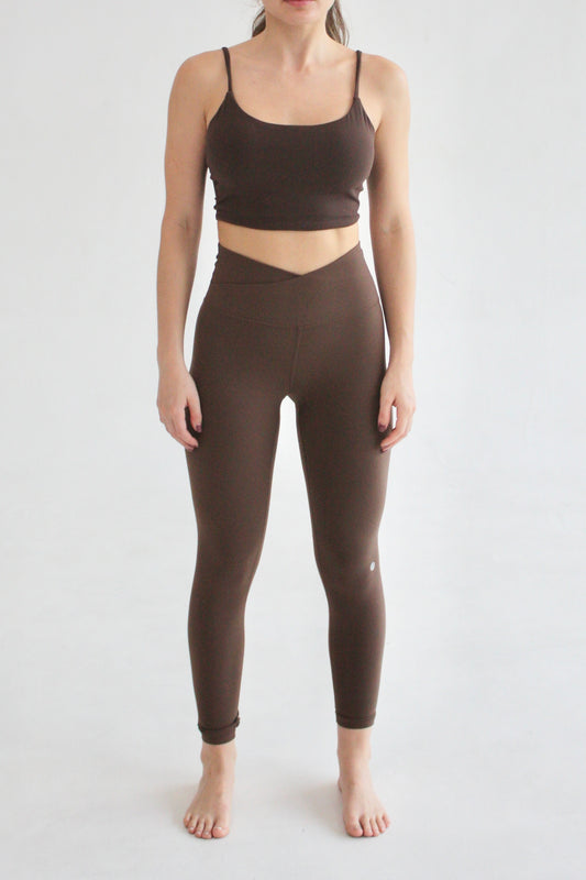 Set legging - Marrón