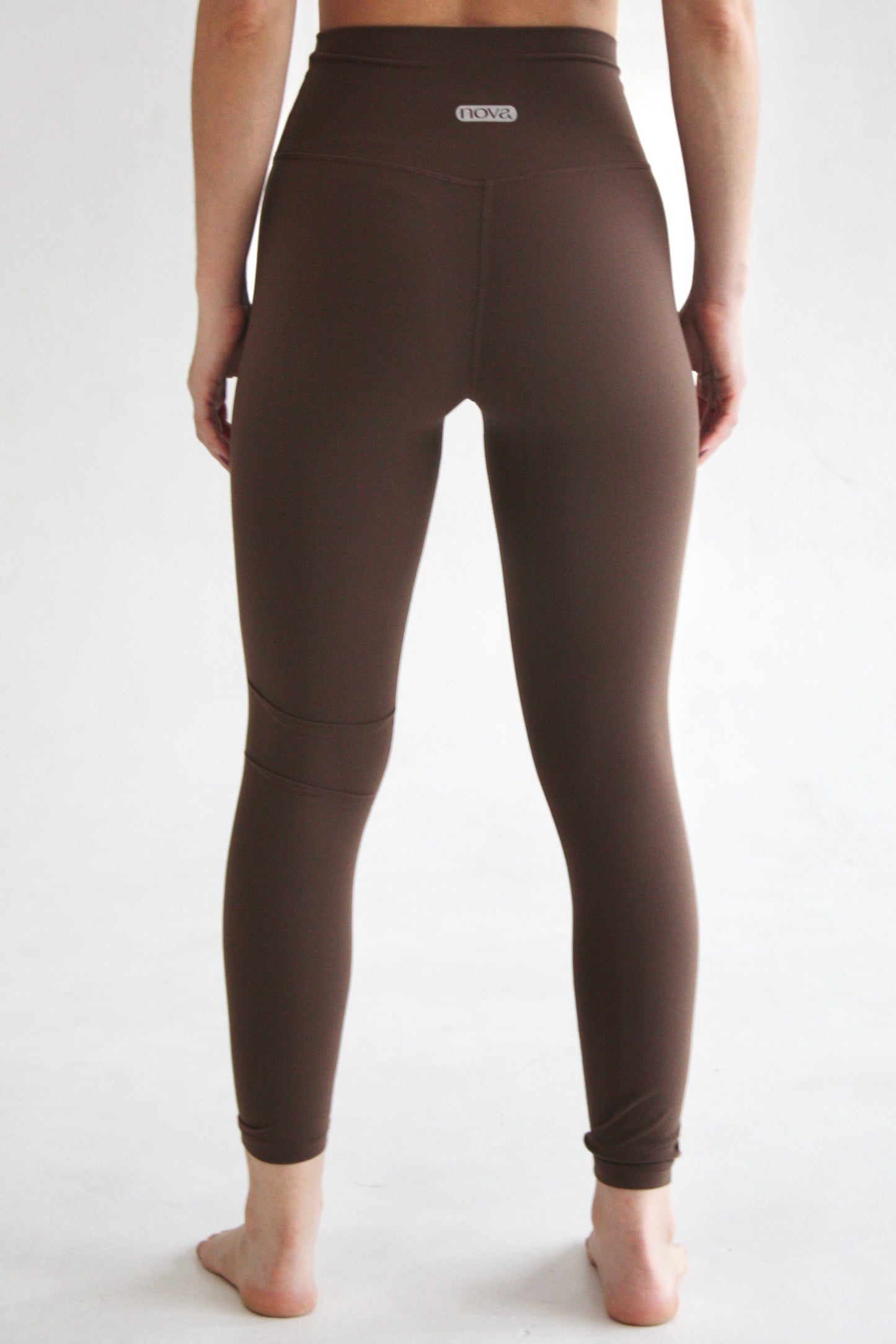 Legging en V - Marrón