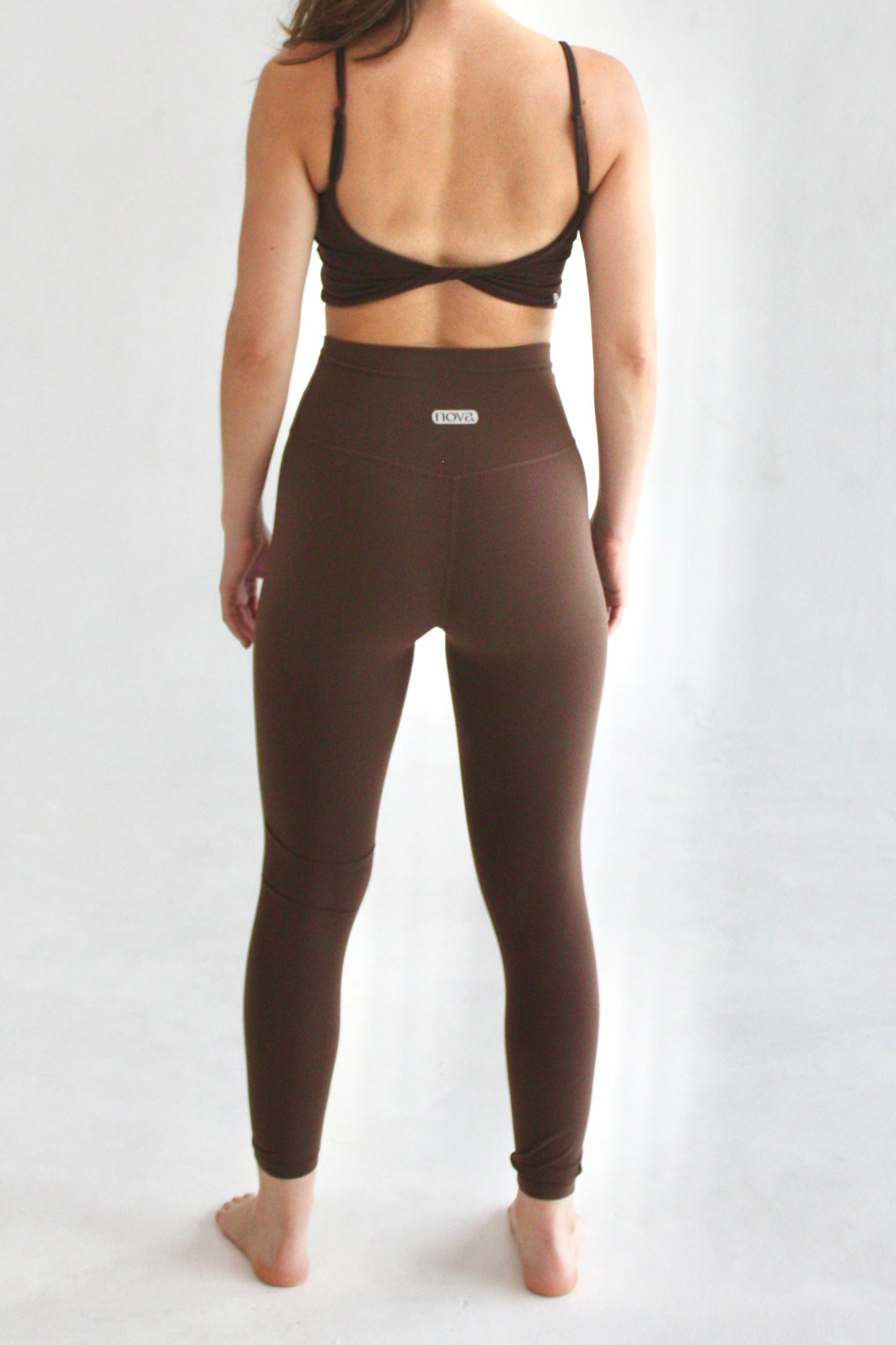 Set legging - Marrón