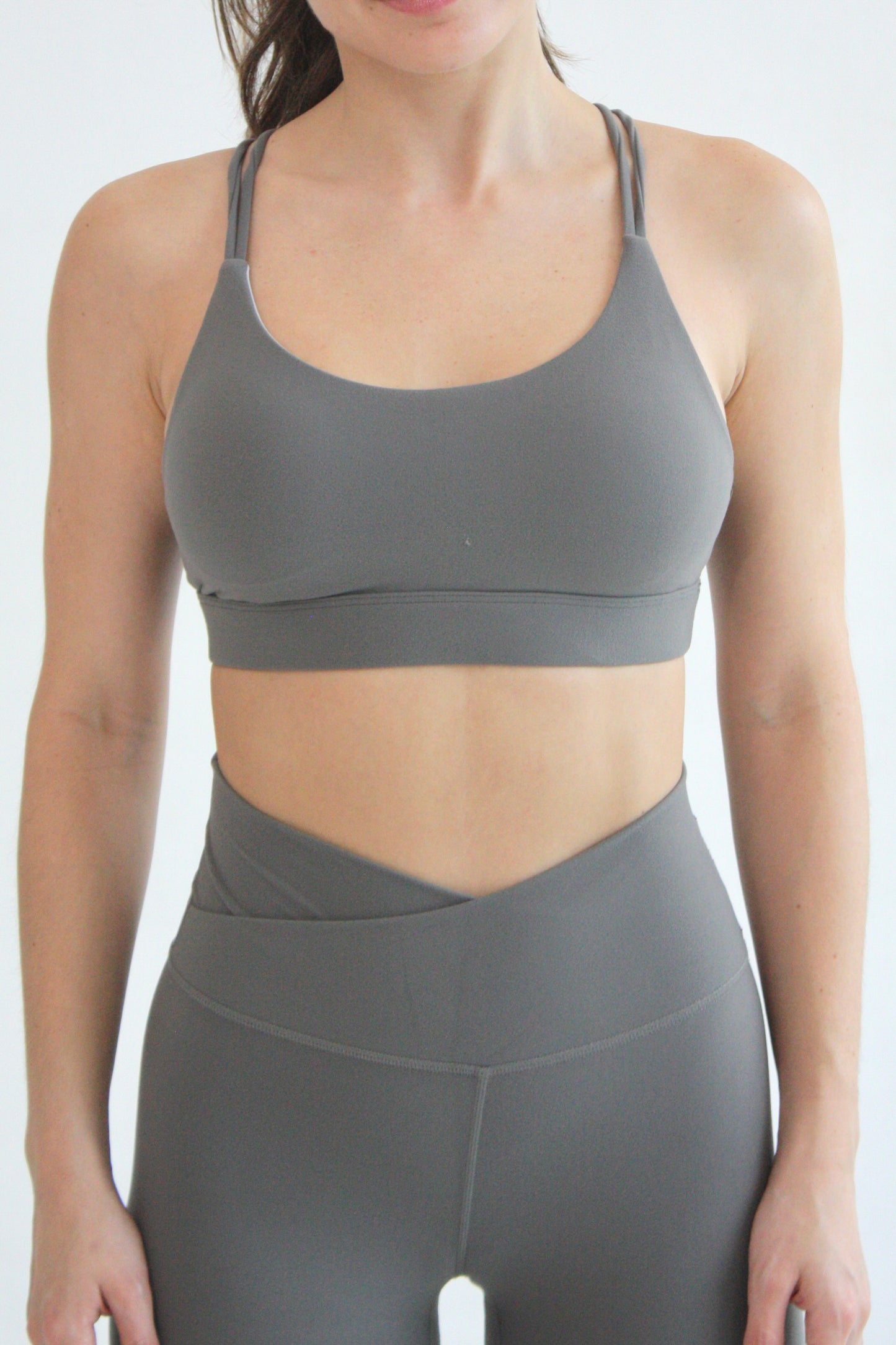 Sport bra tradicional - Gris