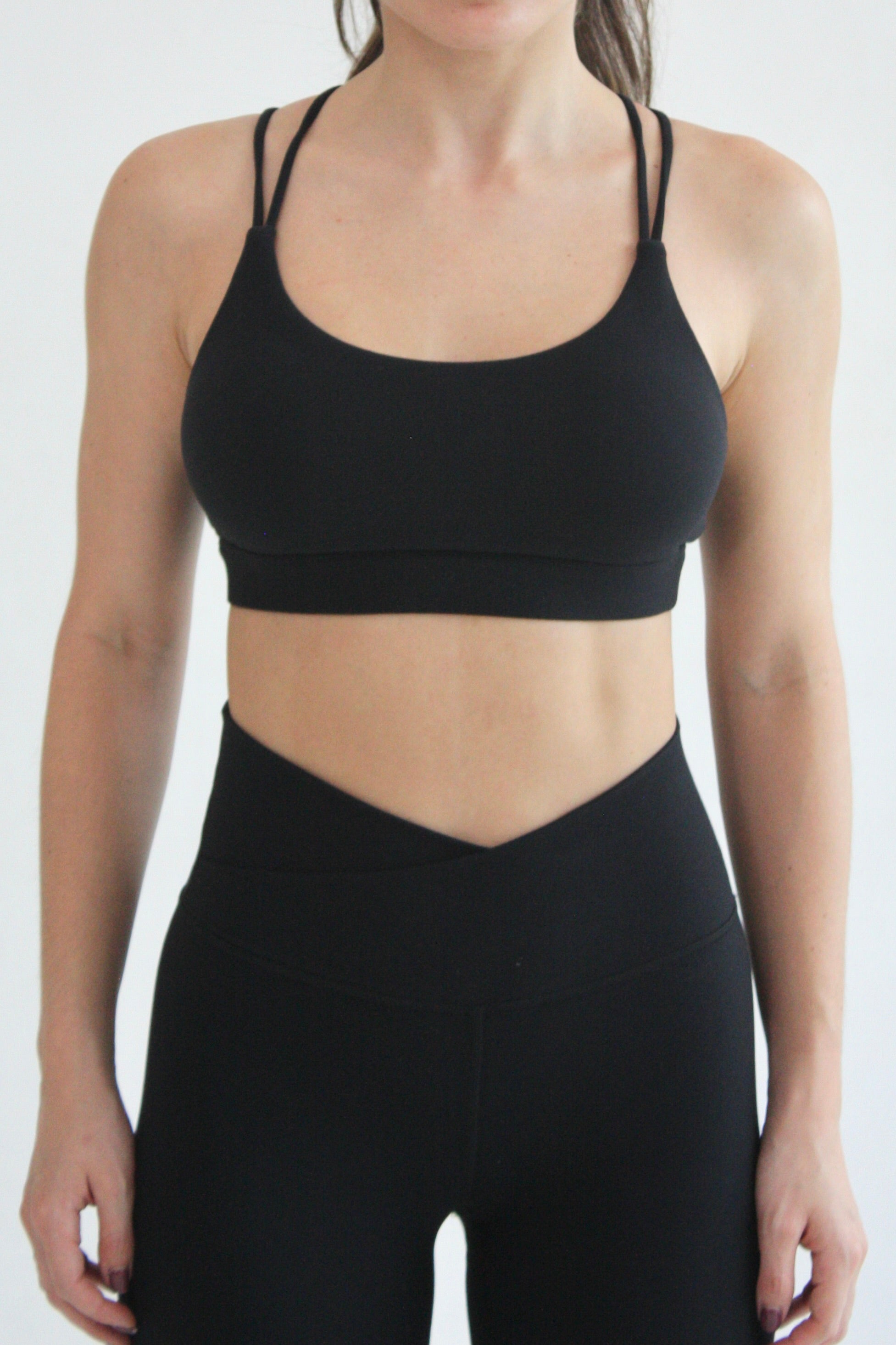 Sport bra tradicional - Negro