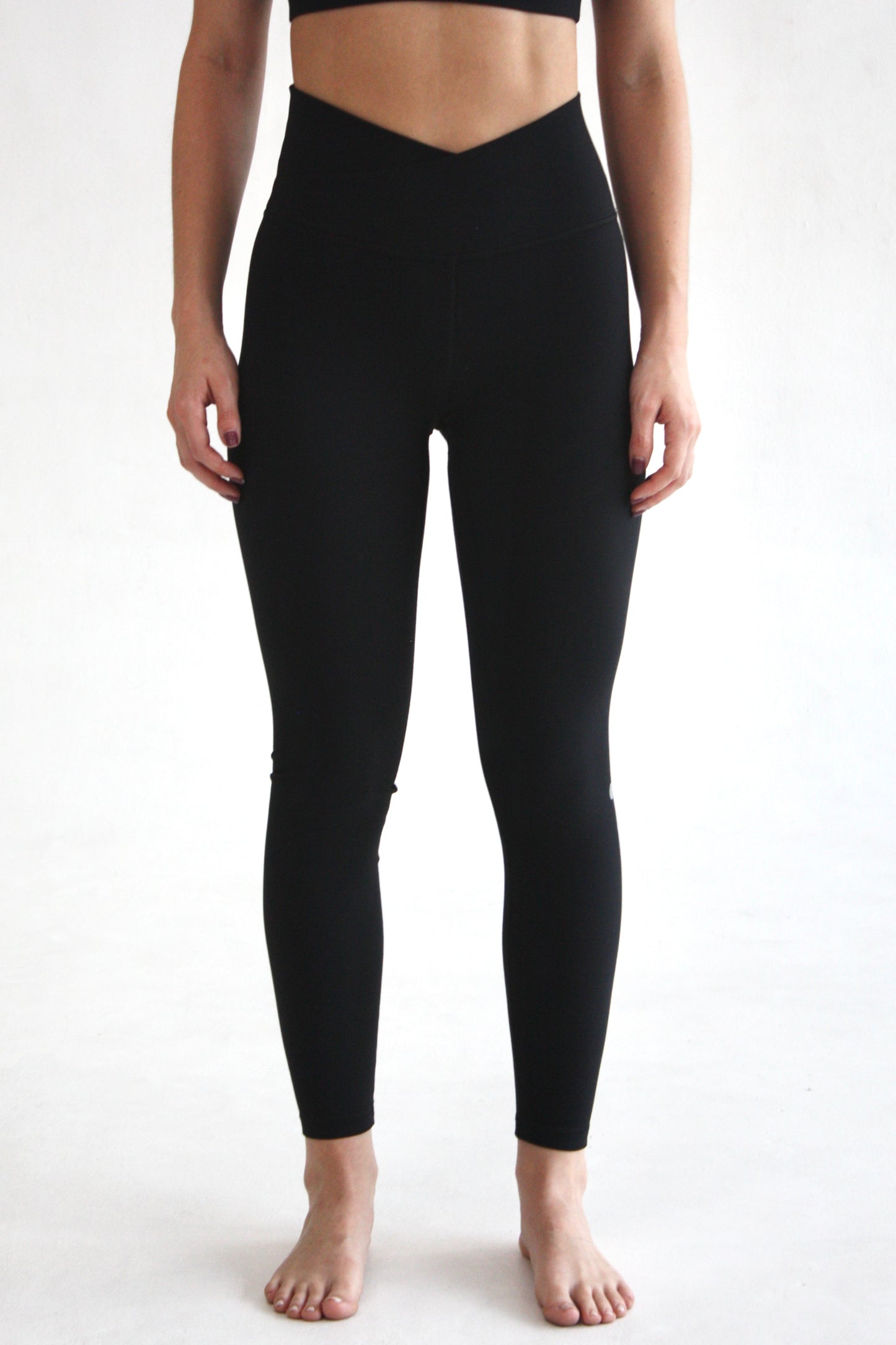 Legging en V - Negro