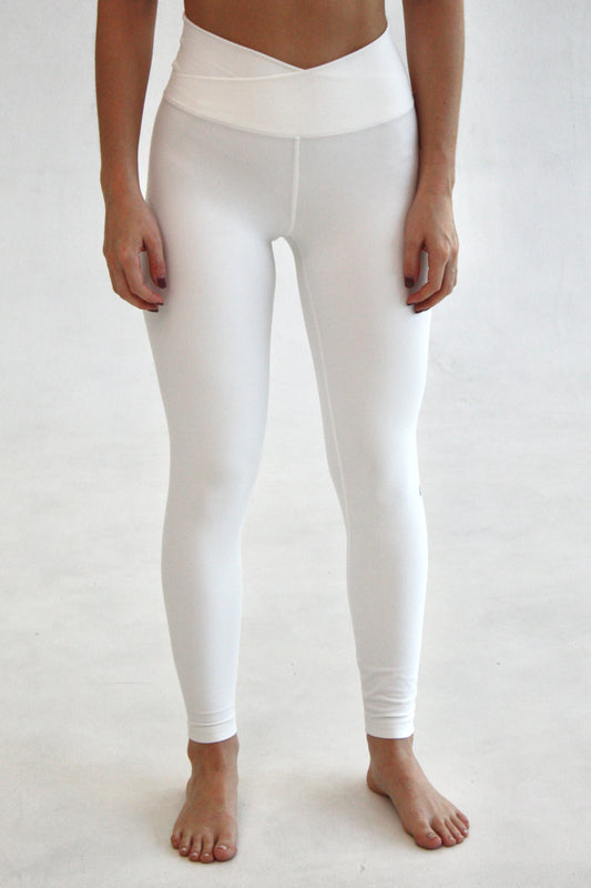 Legging en V - Blanco