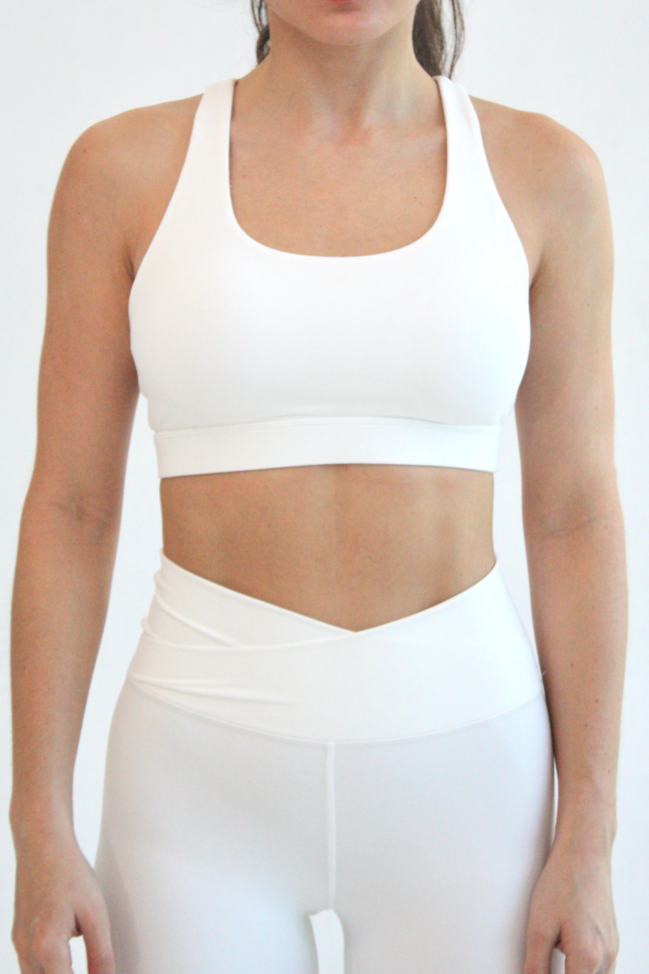 Sport bra tradicional 2 - Blanco