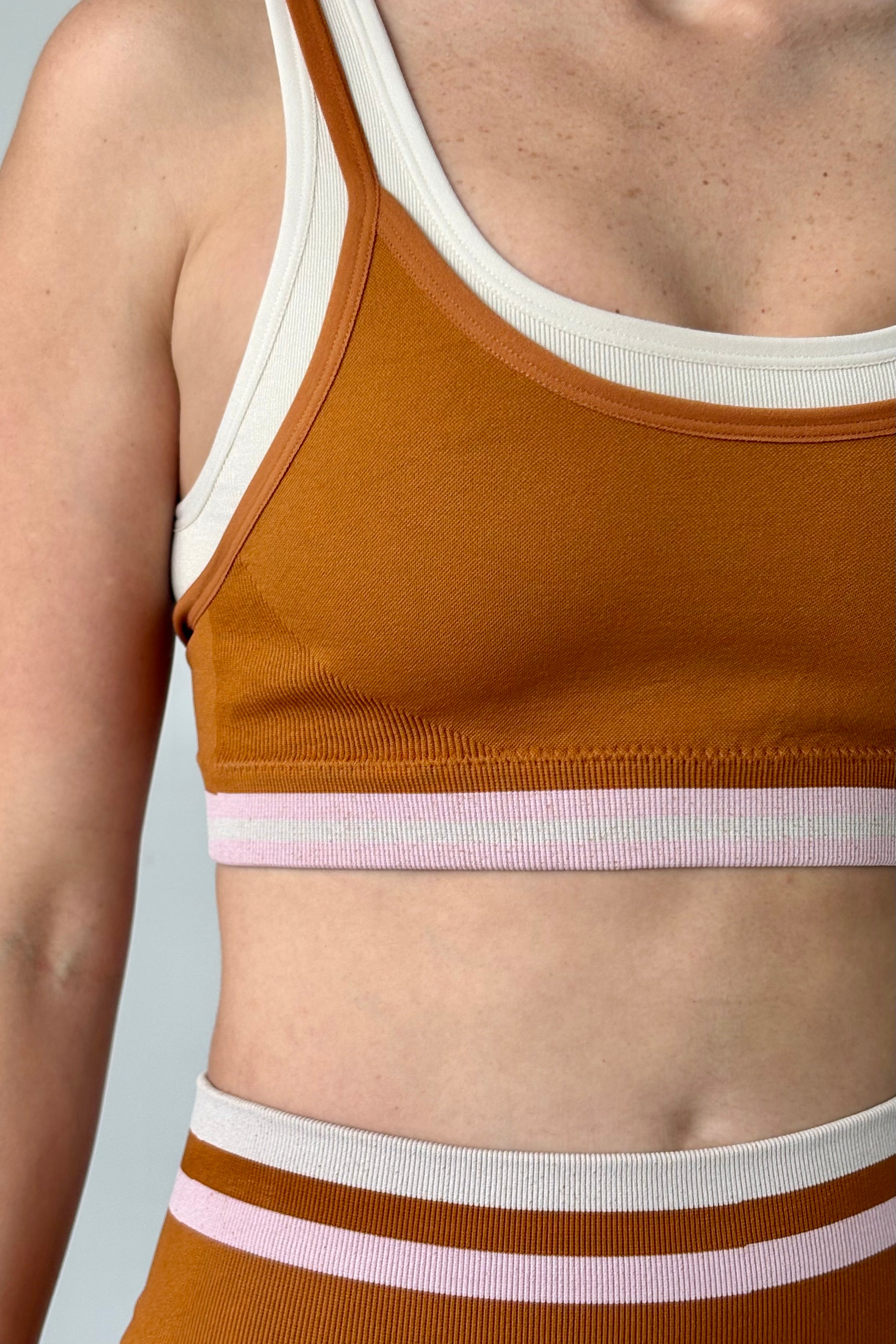 Double Layer Set (Tiritas) - Anaranjado