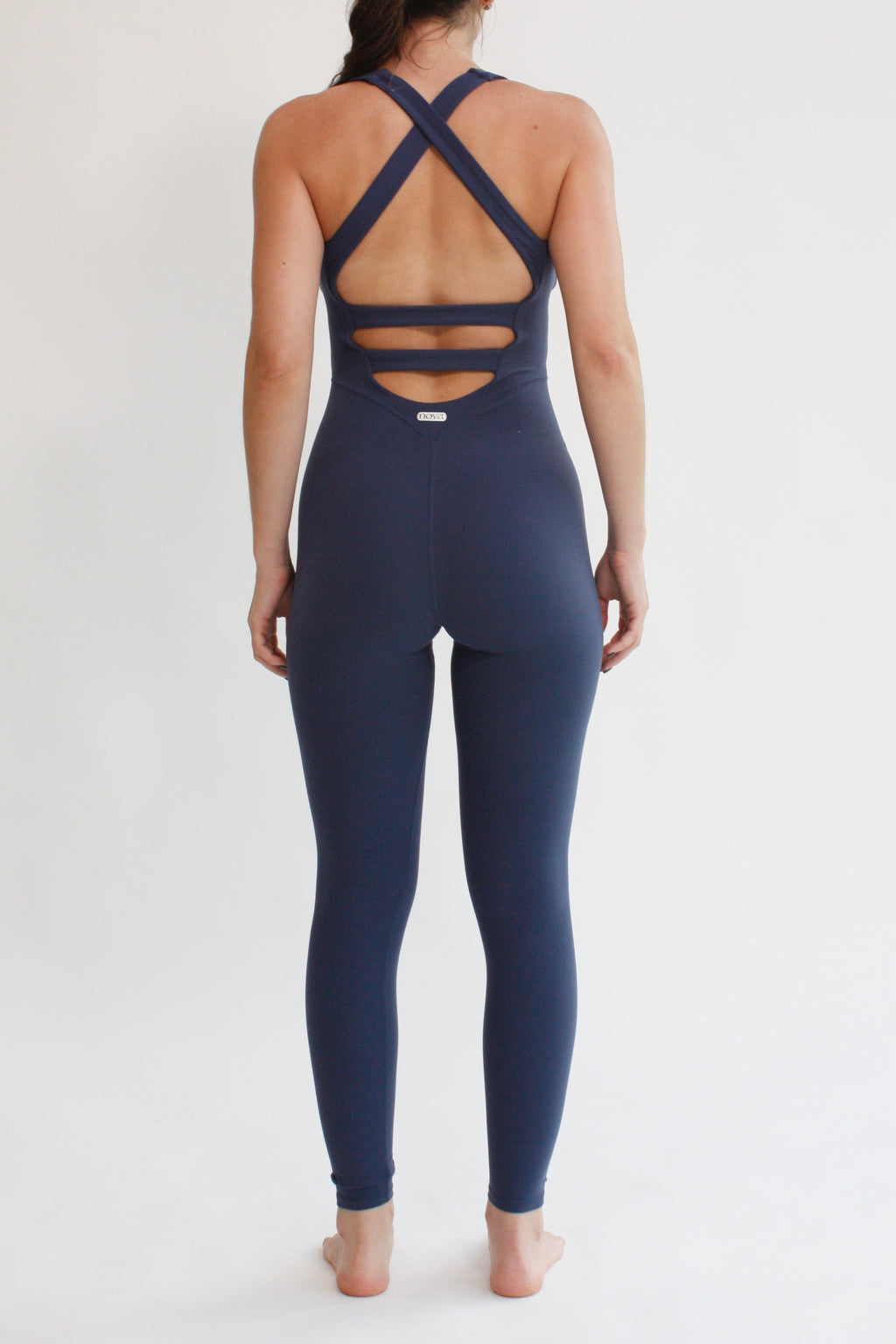 Bodysuit tiras espalda - Azul marino