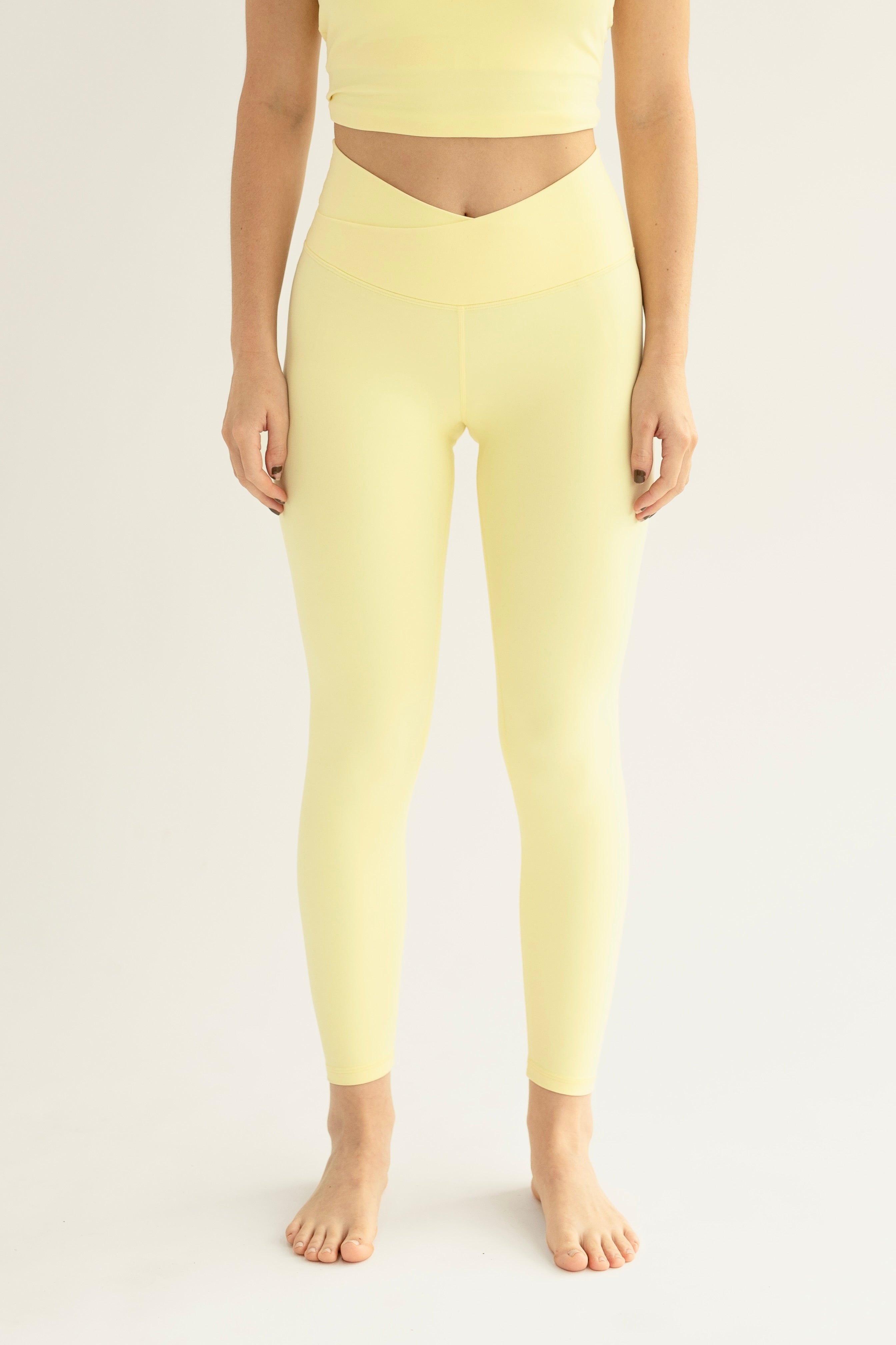 Legging en V - Butter Yellow