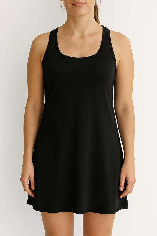 Vestido tennis - Negro