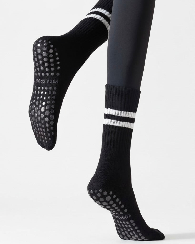 Medias pilates antiresbalantes