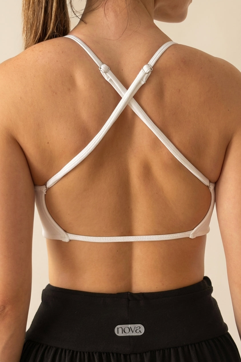 Top Cruzado - Blanco